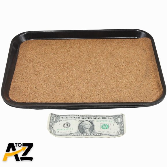 Lot of 2 Silite 1410 Cork Bottom Hard Plastic Serving Tray 13 3/4" x 10 1/2" - Picture 4 of 11